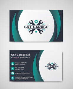 Read more about the article G & T Garage LTD- Business Card Design