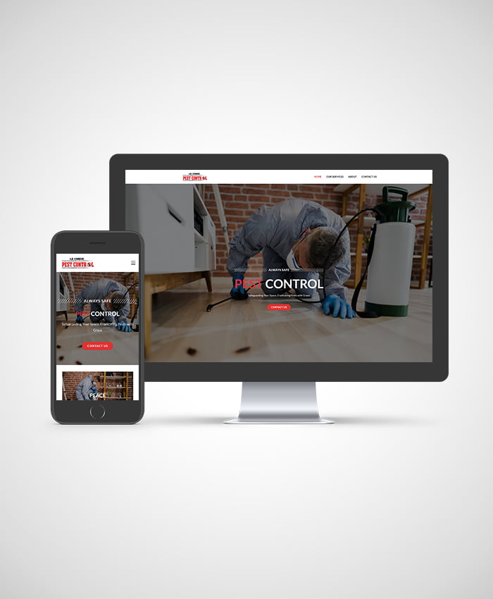 A. B. Andreou Pest Control - Web Design